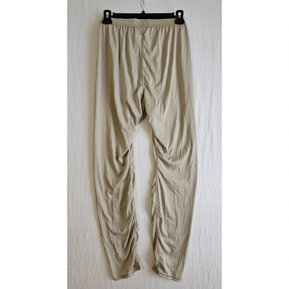 US Army Drawers Mens Small Tan ECWCS Gen III Level 1 Polartec Power Dry Leggings